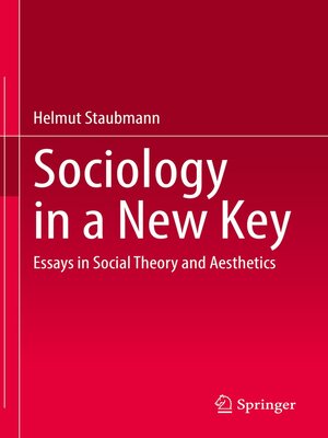 cover image of Sociology in a New Key